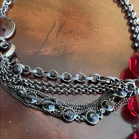 Statement Necklace with Different Textures - Picture 5 of 6